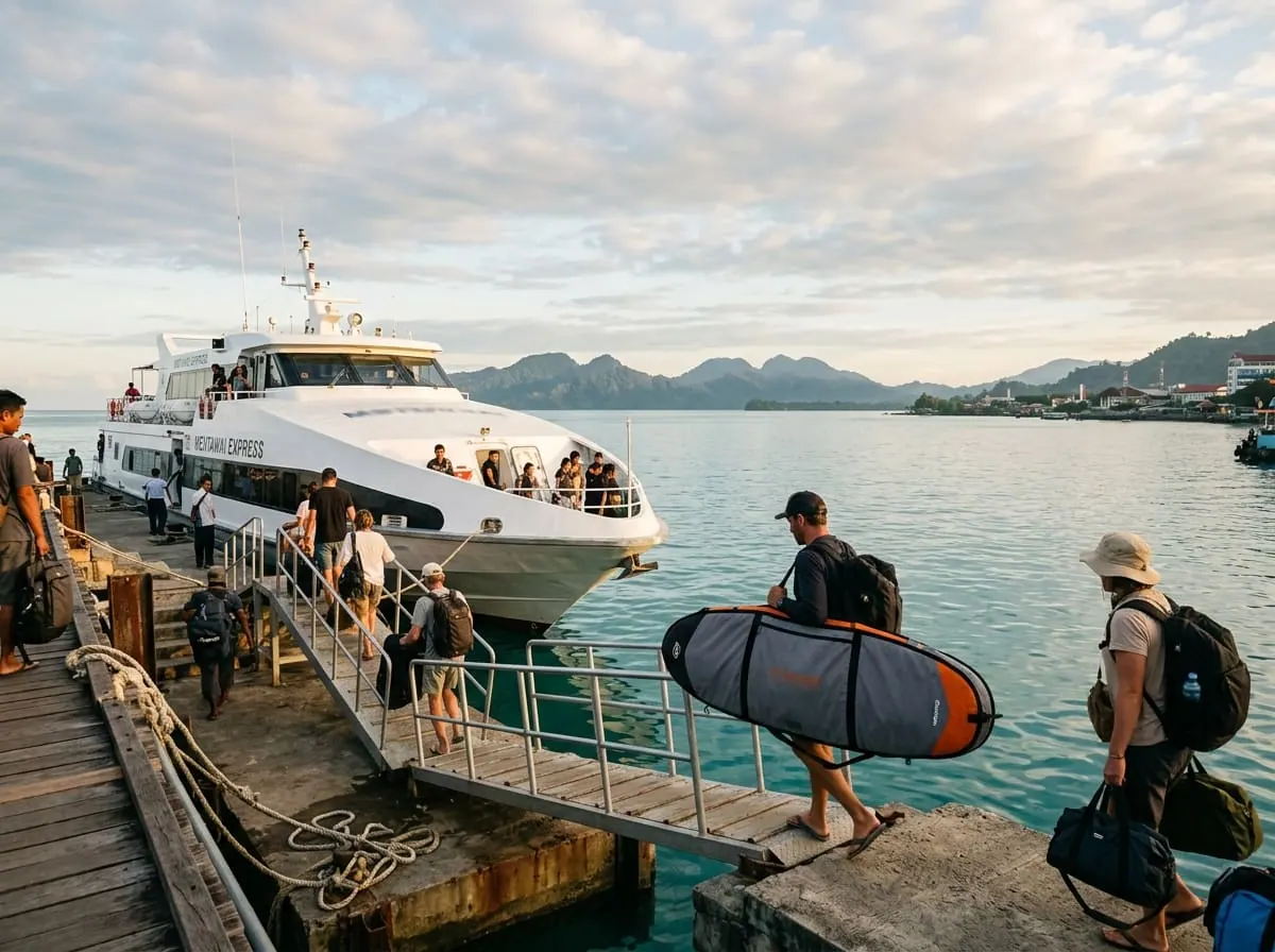 How to Get to Mentawai from Padang