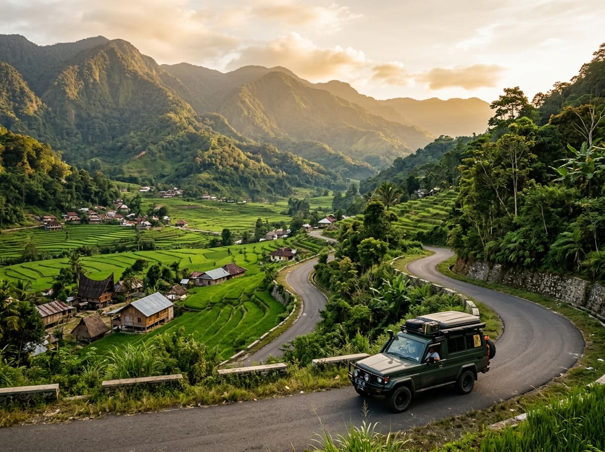 North to West Sumatra Overland