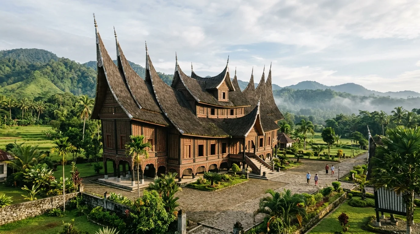 Tanah Datar Day Trip from Bukittinggi: Pagaruyung & Pariangan