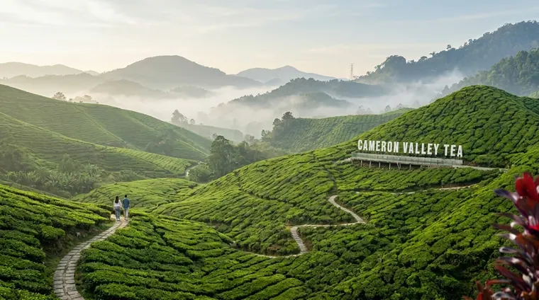 Cameron Highlands Tea Escape: Strawberry Farm & Tea Views