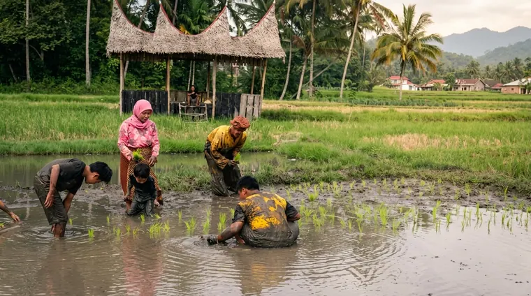 Kubu Gadang Village Experience: Rice Fields & Local Crafts