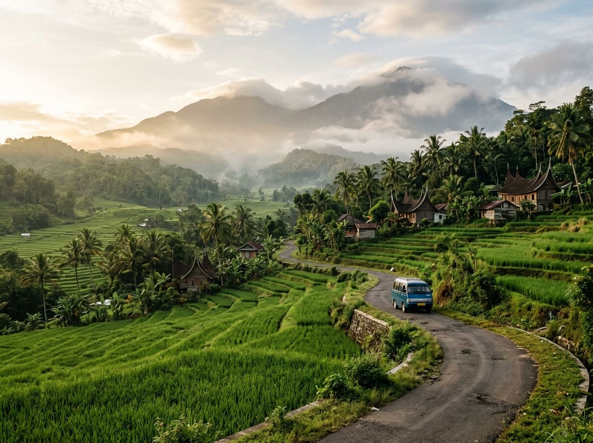 West Sumatra Scenic Road Trip